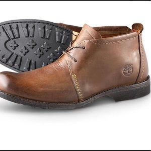 timberland lafayette cap toe leather chukka